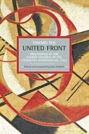 Tapa de Toward the United Front
Historical Materialism Book