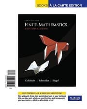 Tapa de Finite Mathematics  Its Applications Books a la Carte Edition