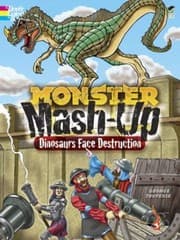 Tapa de Monster MASHUpDinosaurs Face Destruction
            
                Dover Coloring Book