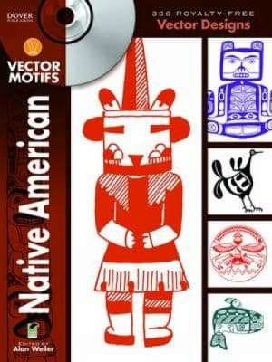 Tapa de Native American Vector Motifs