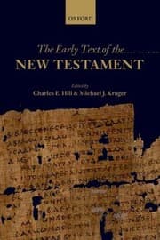 Tapa de The Early Text of the New Testament