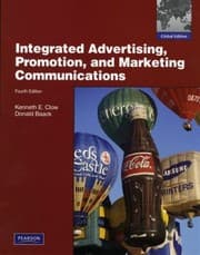 Tapa de Integrated Advertising Promotion and Marketing Communications Kenneth E Clow Donald Baack