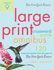 Tapa de The New York Times LargePrint Crossword Puzzle Omnibus Volume 9
