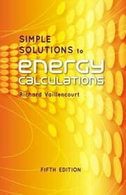 Tapa de Simple Solutions to Energy Calculations Fifth Edition