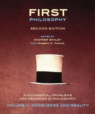 Tapa de First Philosophy Knowledge and Reality Second Edition