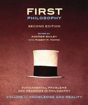 Tapa de First Philosophy Knowledge and Reality Second Edition