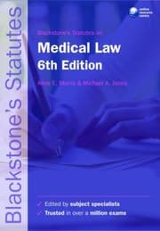 Tapa de Blackstones Statutes on Medical Law
Blackstones Statute Book