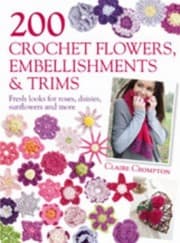 Tapa de 200 Crochet Flowers Embellishments  Trims