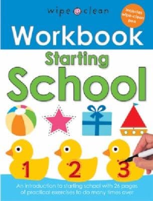 Tapa de Starting School
            
                Wipe Clean Workbooks