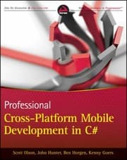 Tapa de Professional CrossPlatform Mobile Development in C