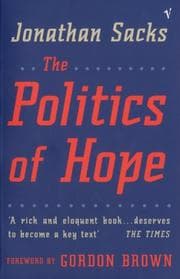 Tapa de The politics of hope