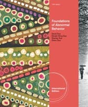 Tapa de Foundations of Abnormal Behavior by Derald Wing Sue Et Al