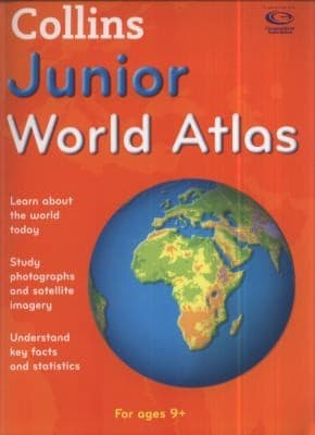 Tapa de Collins Junior World Atlas