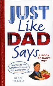 Tapa de Just Like Dad Says