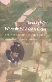 Tapa de Where the wild grape grows