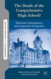 Tapa de The Death of the Comprehensive High School
            
                Secondary Education in a Changing World