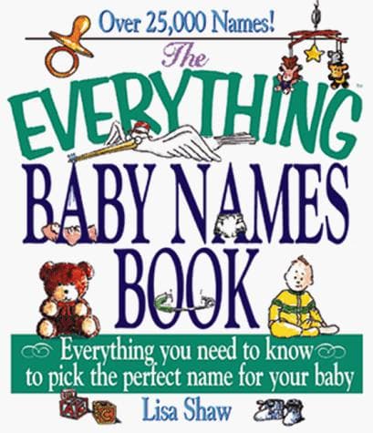 Tapa de The everything baby names book
