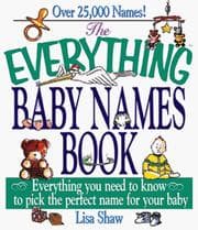 Tapa de The everything baby names book
