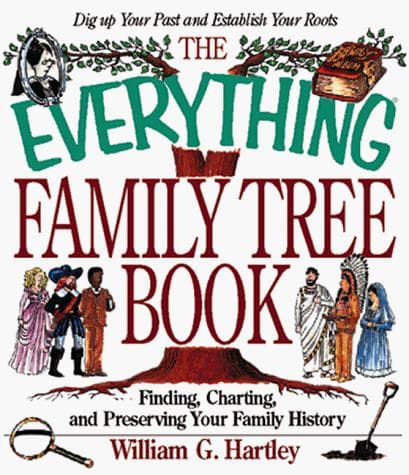 Tapa de The everything family tree book