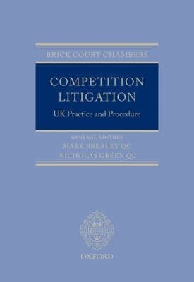 Tapa de Competition Litigation Practice 20092010