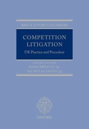 Tapa de Competition Litigation Practice 20092010