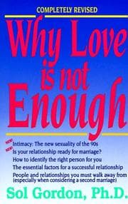 Tapa de Why Love Is Not Enough