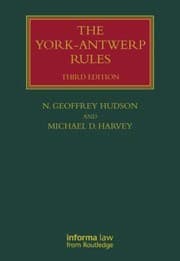 Tapa de The YorkAntwerp Rules
            
                Lloyds Shipping Law Library