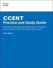 Tapa de CCENT Practice and Study Guide