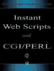 Tapa de Instant Web scripts with CGI Perl