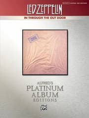 Tapa de Led Zeppelin  In Through the Out Door Platinum Guitar
            
                Alfreds Platinum Album Editions