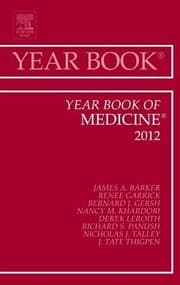 Tapa de Year Book of Medicine 2012