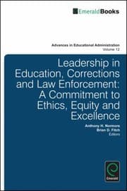 Tapa de Leadership in Education Corrections and Law Enforcement
            
                Advances in Educational Administration Emerald