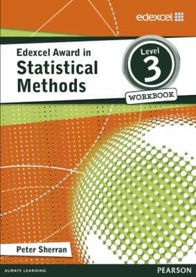 Tapa de Edexcel Award in Statistical Methods Level 3 Workbook