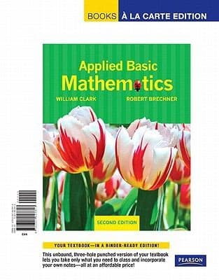 Tapa de Applied Basic Mathematics
            
                Books a la Carte