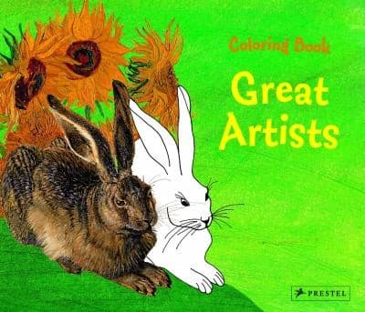 Tapa de Great Artists Coloring Book