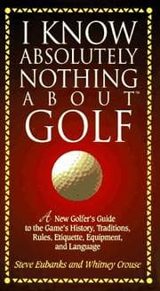 Tapa de I know absolutely nothing about golf