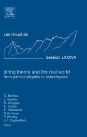 Tapa de String Theory and the Real World
            
                Les Houches