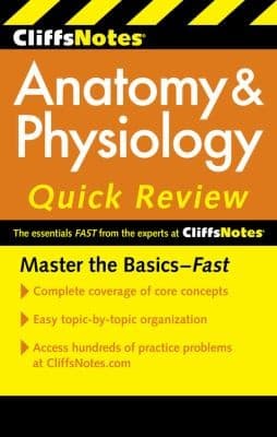 Tapa de Cliffsnotes Anatomy  Physiology Quick Review
            
                Cliffs Quick Review Paperback
