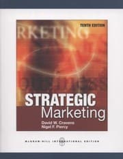 Tapa de Strategic Marketing David W Cravens Nigel F Piercy