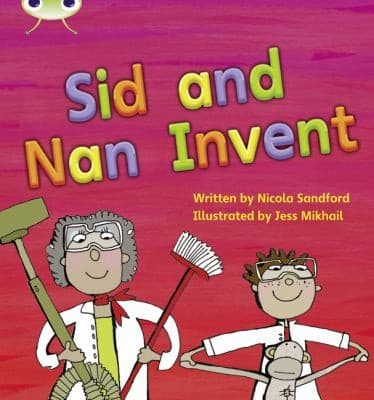 Tapa de Phonics Bug Sid  Nan Invent Phase 3
