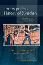 Tapa de The Agrarian History of Sweden