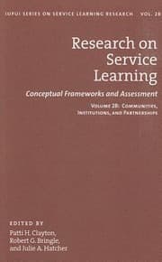 Tapa de Research on Service Learning Vol 2b