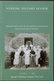 Tapa de Nursing History Review Volume 17 2009
            
                Nursing History Review