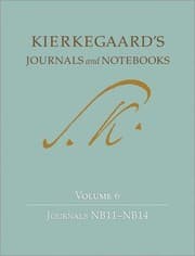 Tapa de Kierkegaards Journals and Notebooks Volume 6
            
                Kierkegaards Journals and Notebooks