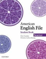 Tapa de American English File Starter Student Book
American English File