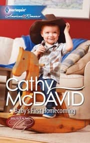 Tapa de Babys First Homecoming                            Harlequin American Romance