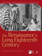 Tapa de The Renaissance and Long Eighteenth Century