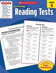 Tapa de Reading Tests Grade 4
            
                Scholastic Success with Workbooks Tests Reading
