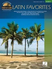 Tapa de Latin Favorites With CD Audio
            
                Hal Leonard Piano PlayAlong