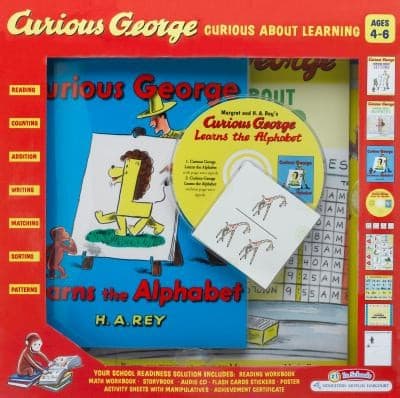 Tapa de Curious George Curious about Learning Boxed Set
Curious George